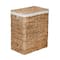 7-Piece Water Hyacinth Woven Bathroom Storage Basket Set